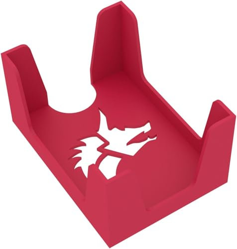 Feldherr Kartenhalter kompatibel mit Dungeons and Dragons: Zauberkarten - 1 Fach - 150 Karten - Praktische Sortierhilfe zum Organisieren deiner Zauberkarten, Farbe:Magenta