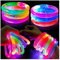 Mstnoixgc 6 Stück LED Leuchtarmbänder, Blinkende Armbänder, LED Armband, Leuchtarmbänder, Party Zubehör, Perfekt für Konzerte, Geburtstagsfeiern, Halloween, Weihnachten
