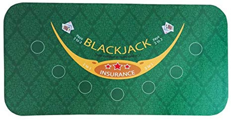 CQAHDSEVF Tragbare Pokertischmatte Tragbare Pokertischplatte aus Wildleder und Gummi, Black Jack, 21 Punkte, Baccarat, Casino, Pokertischdecke, grüne Tischmatte, Bretttuch mit Muster(24 * 47in)
