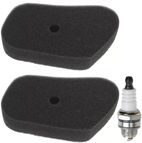 ZAMDOE Kit Filtro Aria GV100 per Honda HR173 HRB423 HRB535 HRG413 Parti di Ricambio per Tosaerba 17211-ZG1-700 AF012 Filtro Spugna in Schiuma Filtro Aria per Moto 4 Pezzi