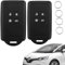 Coque Clé de Voiture,Etui Carte pour Renault,Porte Clé pour Renault,Protège Clé Voiture en Silicone,Étui en Silicone Souple pour Clé de Voiture,pour Clio,Espace 5,Master Bus,Talisman,2 Pièces,Noir,