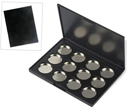 1 Pz Palette Vuota con Scomparti Magnetici Organizer per Ombretti Blush e Fondotinta