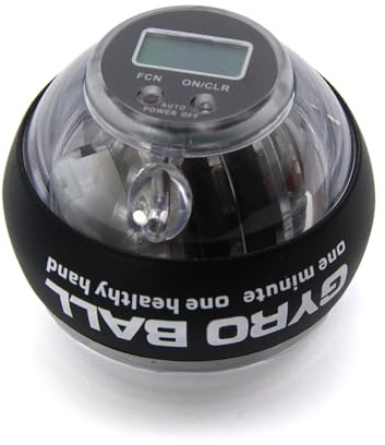 Auto Start Gyroscopic Torque Ball Wrist Forearm Hand Exerciser With Counter