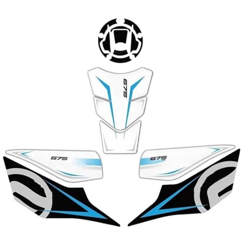 Tank In Non-slip Per 675SR-R Per 675SRR Moto Decalcomania Adesivi Serbatoio Carburante(TYPE 1)