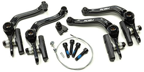 Boninbike Unisex – Erwachsene BONIN_8055320658518 FRENI BMX PAIO U-Brake All. NERI, BLAU