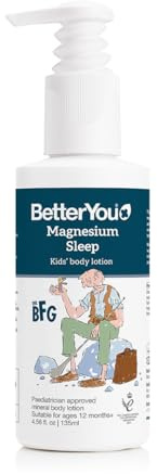 BetterYou Magnesium Sleep Kids' Body Lotion, Pure Magnesium Chloride with Lavender and Chamomile Essential Oils, Paediatrician Approved, Dermatologically Tested and Suitable for Sensitive Skin