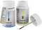MG PRIME Autolack Lackstift Set für Lincoln SK / EQ2EWHA Silver Sand Metallic Basislack Klarlack je 50ml