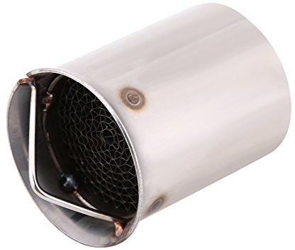 Catalizzatore Moto - Catalizzatore Per Db Killer Catalizzatore Per Db Killer Catalizzatore Moto Universale Terminale Di Scarico In Inox,Silenziatore Per Tubo Modificato 51 Mm Acciaio Inox Db La Ma