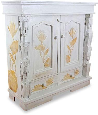 livasia Highboard, Sideboard, Anrichte, Landhausstil (Handarbeit)