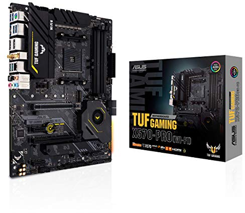 ASUS TUF Gaming X570-PRO WiFi Mainboard Sockel AM4 (AMD X570, ATX, PCIe 4.0, M.2, WiFi6, Bluetooth 5.1, Aura Sync)