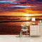 Fototapete Sonnenaufgang Über Dem Meer 150x100cm Vlies Tapeten Moderne Wanddeko Wandtapete xxl Design Wand Dekoration Wohnzimmer Schlafzimmer Büro Flur Landschaft