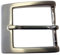BELTINGER Gürtelschnalle 4,0 cm | Buckle Wechselschließe Gürtelschließe 40mm Massiv | Dorn-Schließe | Wechselgürtel bis 4cm | Silber