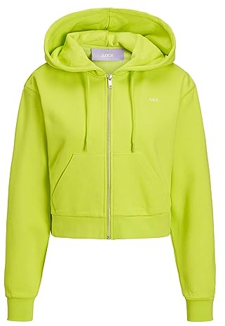 JJXX Womens Abbie Long Sleeve Zipped Cropped Hoodie