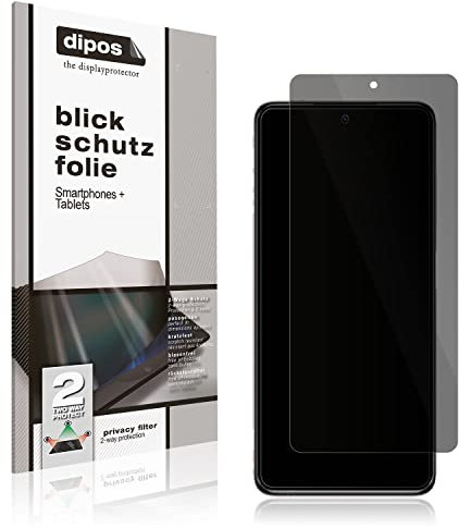 dipos I Protección de la Vista Compatible con Xiaomi Poco X3 Pro Protector de Pantalla Privacy