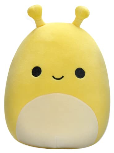 Squishmallows SQCR02409 - Zarina die Bananenschnecke 30 cm, offizielles Kelly Toys Plüsch, superweiches Kuscheltier