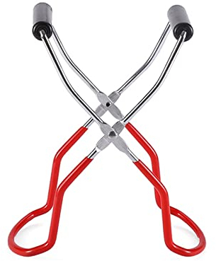 Jar Lifter Tongs - Non-Slip Canning Lifting Tool with Grip Handle - Multifunctional Kitchen Tool for Removing Canning Jars, Glass Jars, Milk Bottles