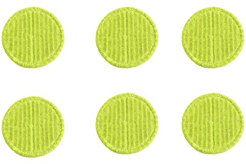 gofidin 6Pcs Floating Mop Pads Microfibre Pads, Replacement Electric Mop Pads, Absorbent Floating Mop Pads