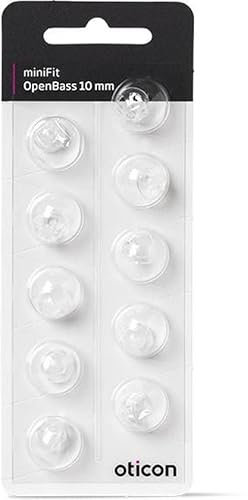 Oticon OpenBass dome miniFit 10mm | 10 pieces | tip - earpiece