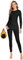 YADIFEN Damen Thermounterwäsche Set 1er Atmungsaktiv Damen Winter Warme Unterwäsche Skiunterwäsche Damen, Winter Thermo Base Layer für Alltag, Skifahren, Wandern, Joggen,Sport,Schwarz,M