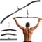 Mezchi 39/99cm LAT Pull Down Attachments, LAT Pull Down Bar with Non-Slip Handle, LAT Bar Cable Machine Attachment for Gym, Muscle Building, Muscle Building