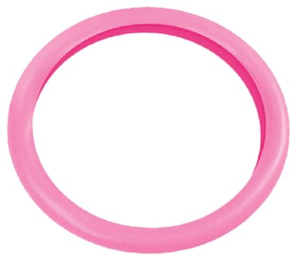 LuLiyLdJ Rose Couvre Volant Voiture, Protege Volant Voiture, Housse de Volant Voiture, Housse Volant Voiture, Protection Volant Voiture, Car Accessories