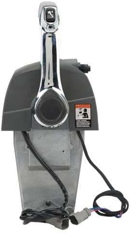 Kit de Caja de Control Remoto Fueraborda con Interruptor de Inclinación Power M, Reemplazo para Palanca de Control del Acelerador del Motor de Barco Marino Engine