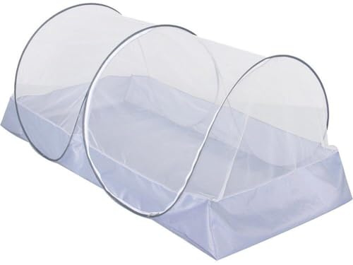 Ymxygz Mosquitera con Dosel para Cama, Puerta Doble Plegable Emergente con Parte Inferior, Antimosquitos, para Cama, Tienda De Campaña, Viaje, Casa, Aire Libre