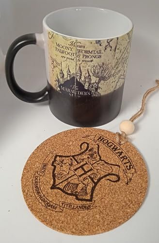 Genérico Taza Mágica del Mapa del Merodeador, Diseño Inspirado en las peliculas de Harry