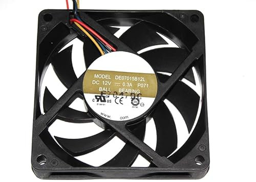 Zyvpee 70MM DE07015B12L 12V 0.3A 4Wire CPU Fan 70x70x15mm