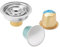 Adaptateur Vertuoline réutilisable pour NS Pod Vertuo Pop Next vers capsule de café Accessoires Barista (40 ml)