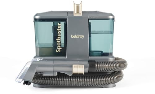 Beldray Kompakt-Spotbuster – Fleckenreiniger, Sprühen, Schrubben & Saugen, Entfernt Verschüttetes, Flecken, Tierhaare & Unordnung. Allzweck-Reinigung. tragbar mit einem 1,3L Doppeltank, 330W