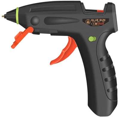 Colles chaudes sans fil rechargeables à chauffage rapide batterie 2400 mAh avec buse en cuivre pour l'art et les réparations rapides colles chauffantes rapides