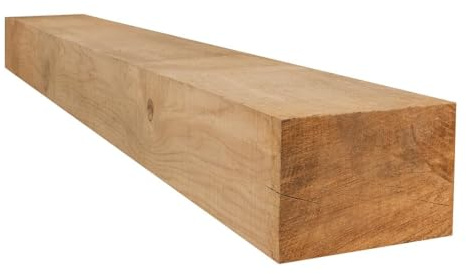 Snowdon Timber Garden Oak Sleeper (H) 100mm (W) 150mm (L) 1.2m - 5 Pack