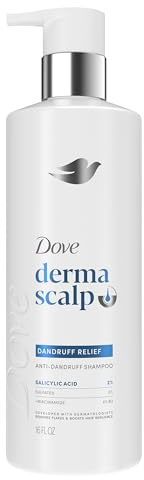 Dove Derma Scalp Dandruff Relief Shampoo with Salicylic Acid, 16 fl oz