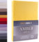 DecoKing Drap-Housse 120x200-140x200 cm 100% Coton Peigné Jersey Doux Drap Housse 120x200cm - 140x200cm Jaune Amber