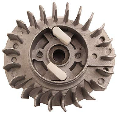 SECURA Schwungrad mit Kunststoffklinke kompatibel mit LUX BKS-45/45MM Motorsäge