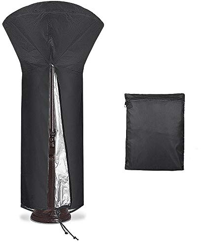 Diealles Shine Housse pour Parasol Chauffant Noir 226 x 85 x 48 cm