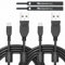 6amLifestyle Controller Charger Cable - 3M USB Charging Lead Compatible with PS4 & Xbox One