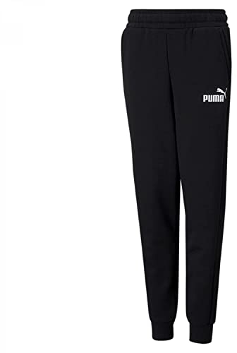 PUMA Jungen Logo bukser Tr Cl B Jogginghose, Puma Black, 128 EU