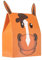 Restaurantware RWA0604 Gebäckpapier Happy Pony Candy und Geschenkbox – 10,2 x 5,1 x 12,7 cm – 100 Stück – Restauranware, Papier, braun