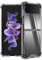 PHONILLICO Cover per Samsung Z Flip 3 5G Antiurto Protezione Gel TPU Morbido Trasparente Silicone Custodia