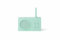 Lexon TYKHO 3 Tragbarer Bluetooth Lautsprecher mit FM Radio, Wasserdicht und Wiederaufladbarer Akku - Mint