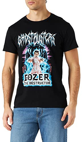 cotton division MEGHOSDTS036 T-Shirt, Schwarz, Größe L Herren