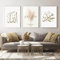 GHJKL Islamische Poster Wandbilder,Arabische Kalligraphie Leinwand Koran Bilder Poster Islamische Bilder Wohnzimmer Wanddeko Drucke - Kein Rahmen (40x60cm*3)…