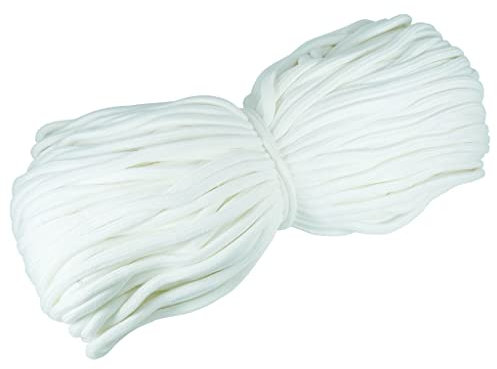 EVANEM 1pcs Garten Tropfbewässerungssystem, 4/5/6/8mm Selbstbewässerung Baumwoll Docht Schnurpflanzenpflanze Pflanzgefäße Automatische Langsame Freisetzung (Size : Length 15m(Dia 6mm))