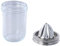 volumoon Lemon Juicer, Lime Orange Juicer with Stainless Steel Lock Lid, Hand Reamer Citrus Fruit Juicer with Container, Manual Press Juicer for Fruit Juice, Vegetables, Oranges