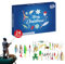 Adventskalender Zum | Lustiger Angel Adventskalender 2024 Für Erwachsene | Adventskalender Mit Angelzubehör Countdown Kalender Weihnachts-Countdown-Angelköder-Set