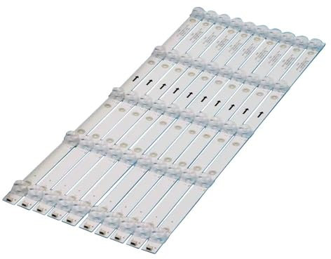 EUETVEXERK TV LED 55 Pollici 5Leds Retroilluminazione a LED JS-D-JP55EU-051EC (70317) Compatibile for Akai 55'' TV 55qhqjp E55eu1000 E55EU/EP1000 Mcpcb Aktv5534 Striscia Luminosa TV