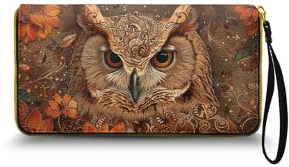 Nittanovaca Damen-Geldbörsen, Handtaschen, schmale Handgelenktasche mit Handschlaufe, großes Fassungsvermögen, Geldbörse, Clutch, Reise-Geldbörse