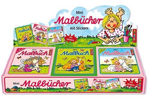 Lutz Mauder Lutz mauder13084 Mini Gemälde Bücher mit Aufkleber für Mädchen
